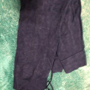 Navy blue VS leggings - stone washed